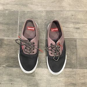 Levi’s Dual Tone Canvas Tie Sneakers